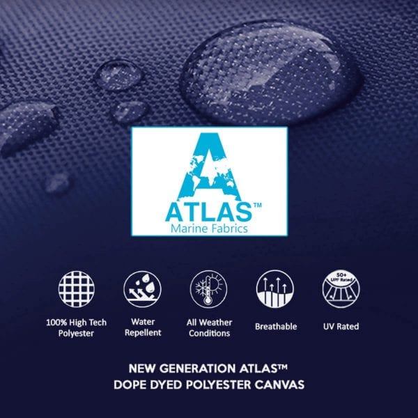 Altas Fabric Blue